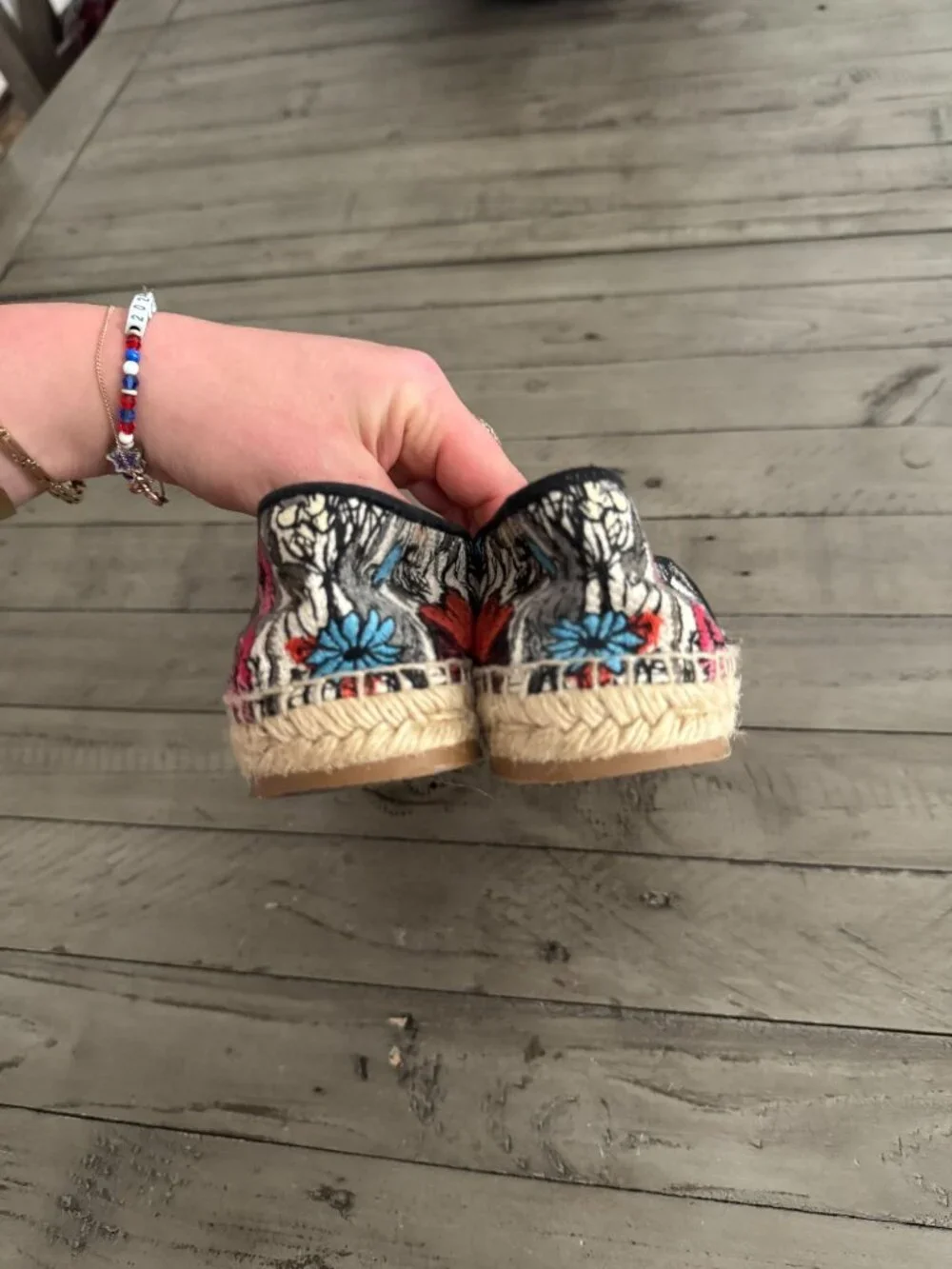 Christian Dior Granville Canvas Jardin d'Hiver Mille Fleurs Espadrille Flats 39